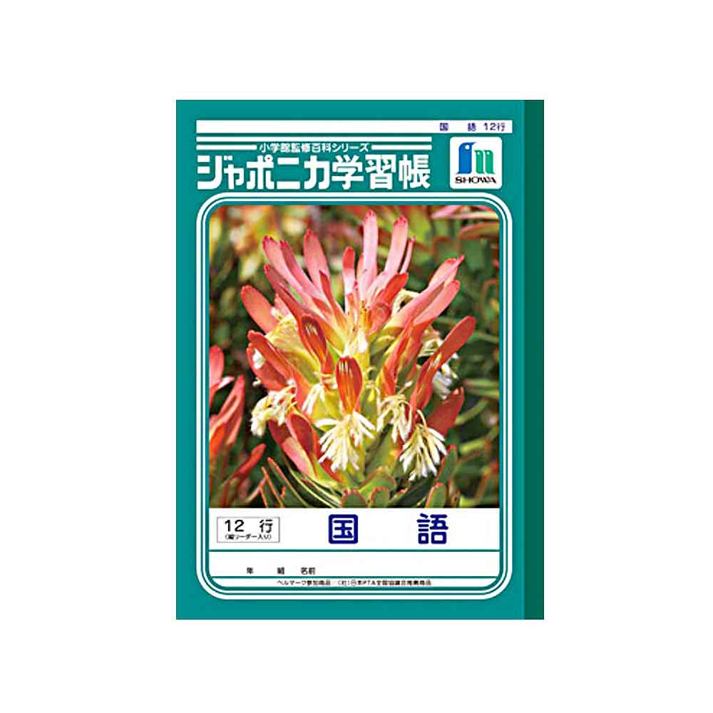 ショウワノート ジャポニカ学習帳 B5 国語 12行　JL-11