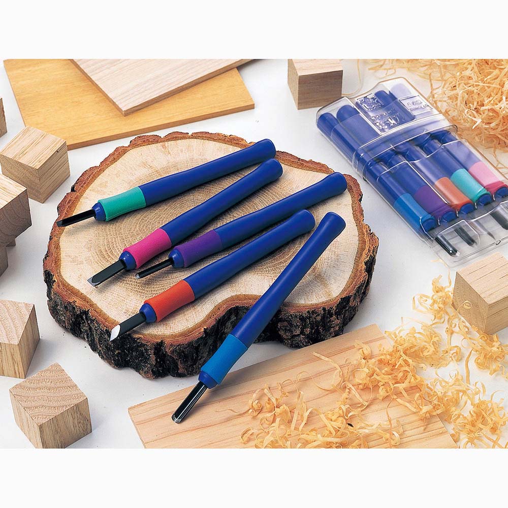 グリップはんが彫刻刀 5本組 | ジョイフル本田 取り寄せ＆店舗受取