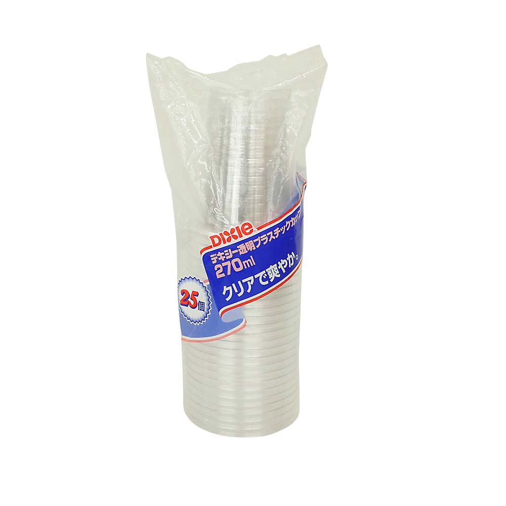 トウメイＰＥＴカップ　２７０ml　２５Ｐ　ＫＰＣ２５９ＥＳ