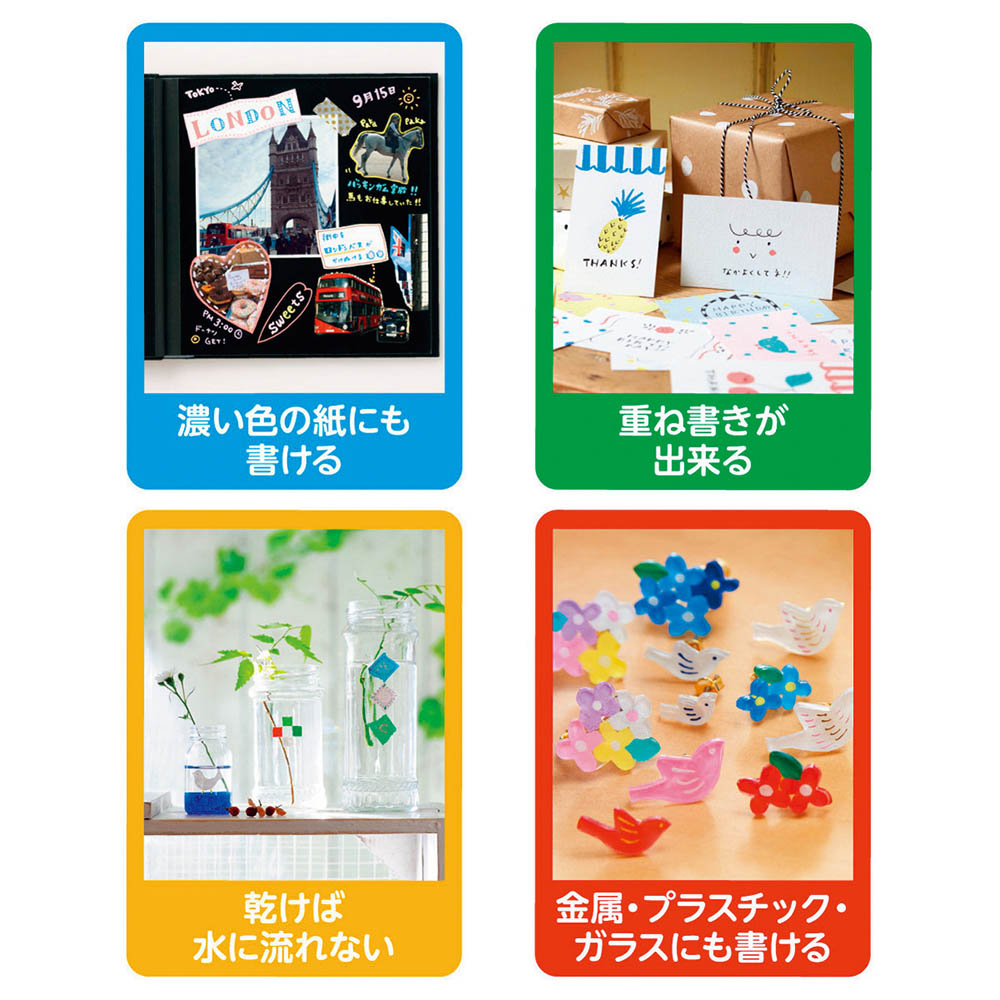 ポスカ 57本セット 三菱 ポスカ 太字角芯 8色セット PC8K8C | ジョイフル本田 取り寄せ