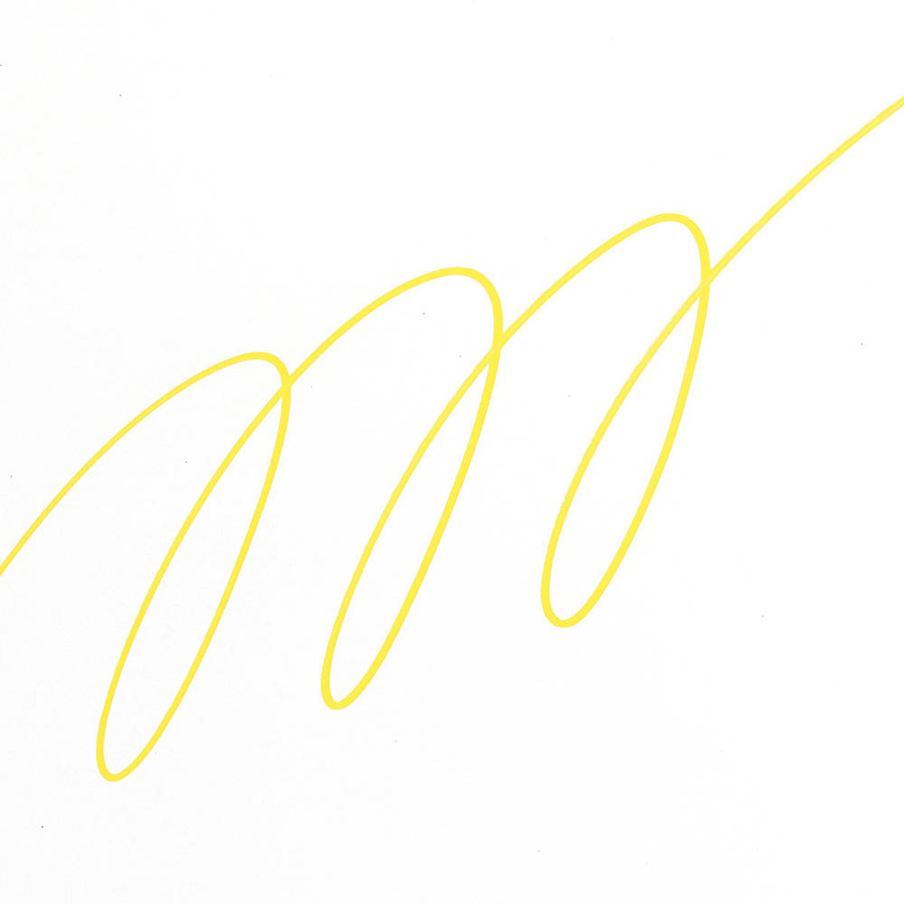 三菱 ポスカ 細字丸芯 黄　PC3M.2