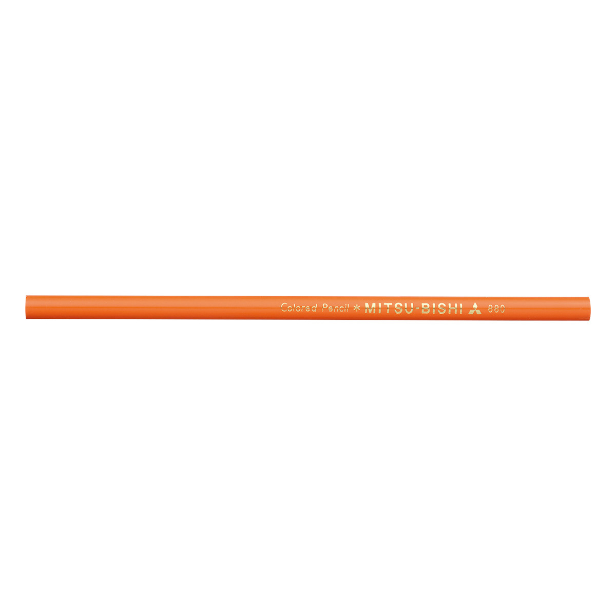 三菱色鉛筆 橙 バラ　NO.880