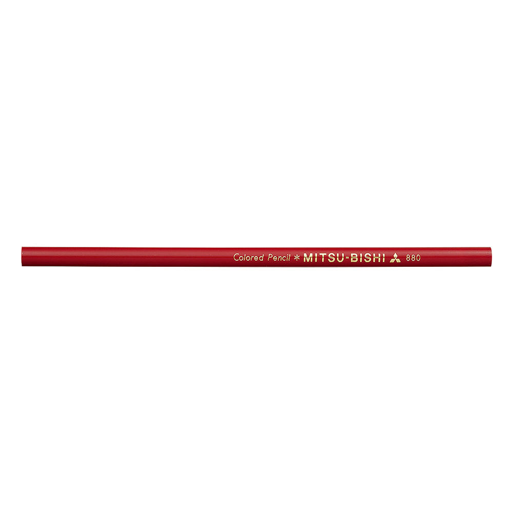 三菱色鉛筆 紅 バラ　NO.880
