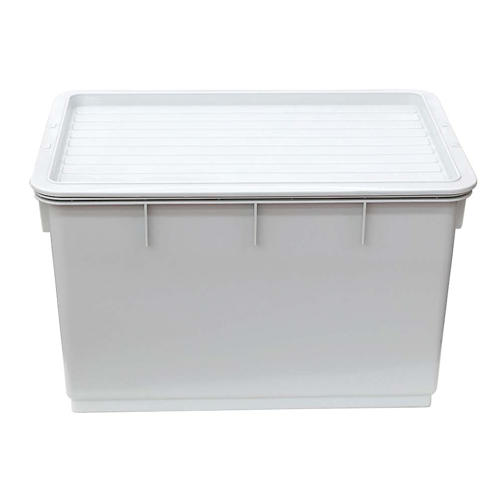 角型漬物容器（グレー）　７２Ｌ