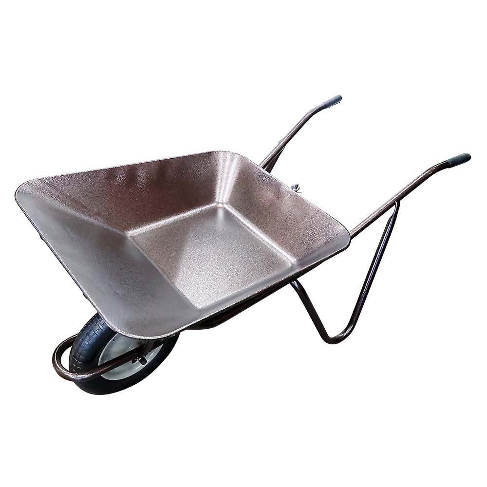 ノーパンク一輪車　浅型　ダークレッド　　８００ｘ６００ｍｍ　８００ｘ６００ｍｍ