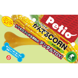 ペティオ かんでるCORN チキン風味 S 小型犬用