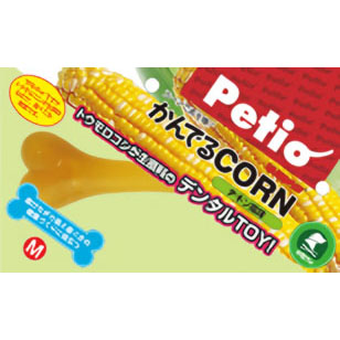 ペティオ かんでるCORN チキン風味 M 中型犬用