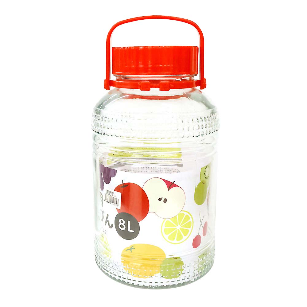 大型24㎝！仏アンティーク オルモル技法ガラス ルージュ クッキージャー 大型24㎝！仏アンティーク オルモル技法ガラス ルージュ