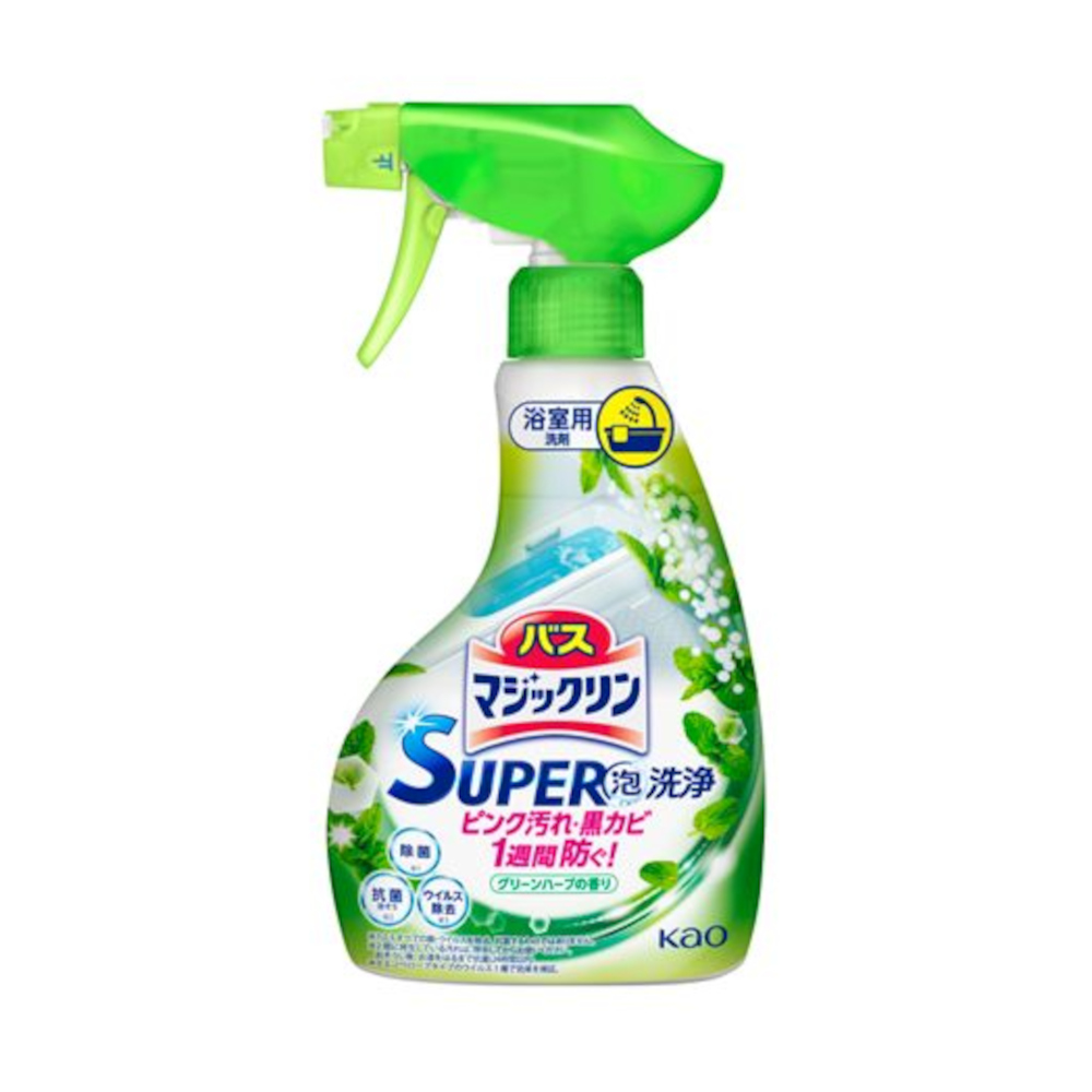 バスマジックリンＳＰ泡洗浄グリーンハーブ本体　３５０ml