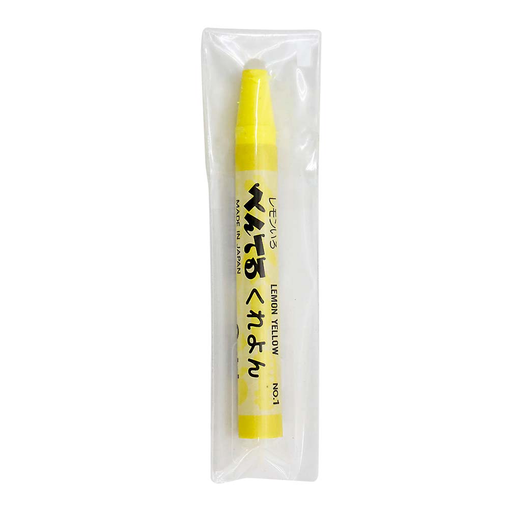 ペンテル くれよん 単色 レモン色　PTC-T01R