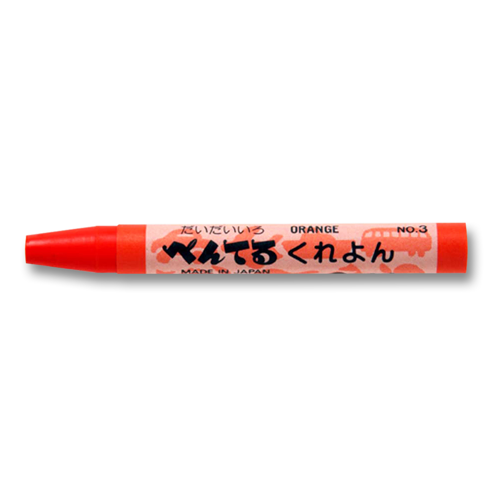 ペンテル クレヨン 単色 ダイダイ　PTC-T03R