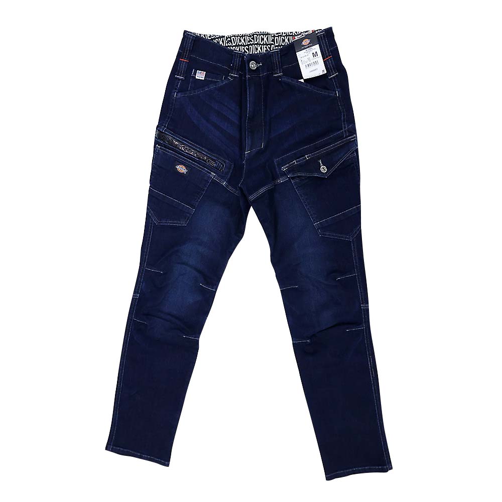 D2905 ストレッチシルキーデニムカーゴ　INDIGO M