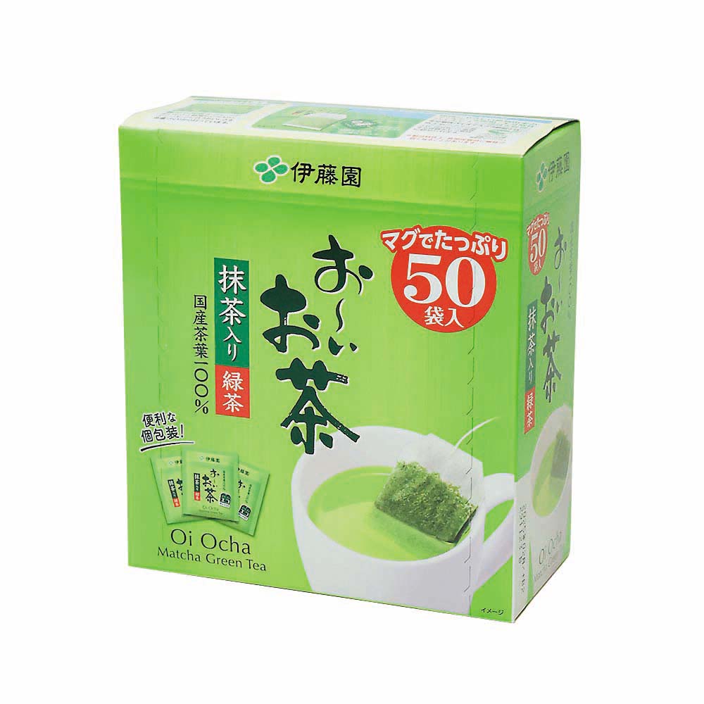 お－いお茶　緑茶ティーバッグ５０Ｐ　１．８ｘ５０Ｐ