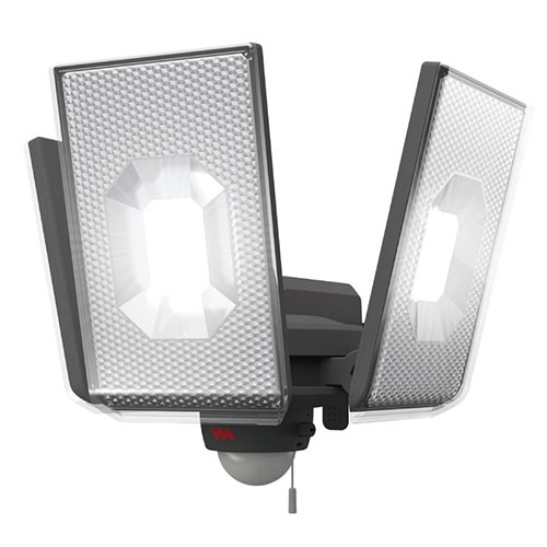 12.5W×3灯 スライド型LEDセンサーライト LED-AC3050　LED-AC3050