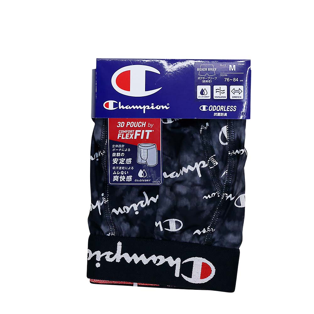 CM6EY202ストレッチボクサーブリーフ(黒)M　黒 M