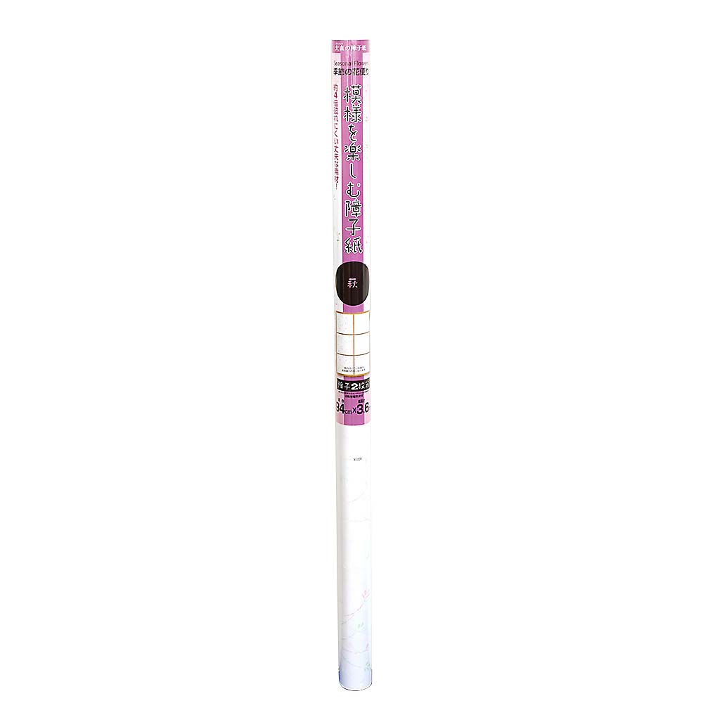 模様を楽しむ障子紙　萩　９４ｃｍｘ３．６ｍ