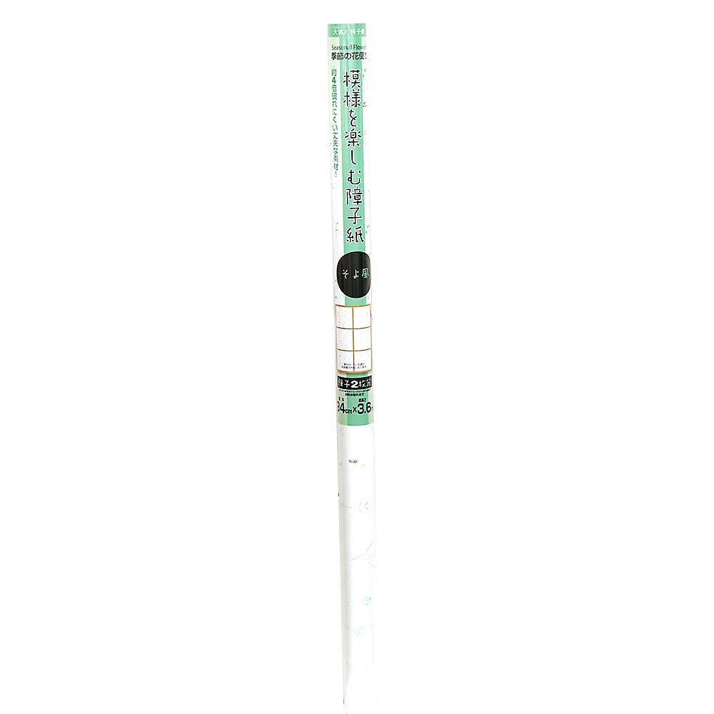 模様を楽しむ障子紙　そよ風　９４ｃｍｘ３．６ｍ