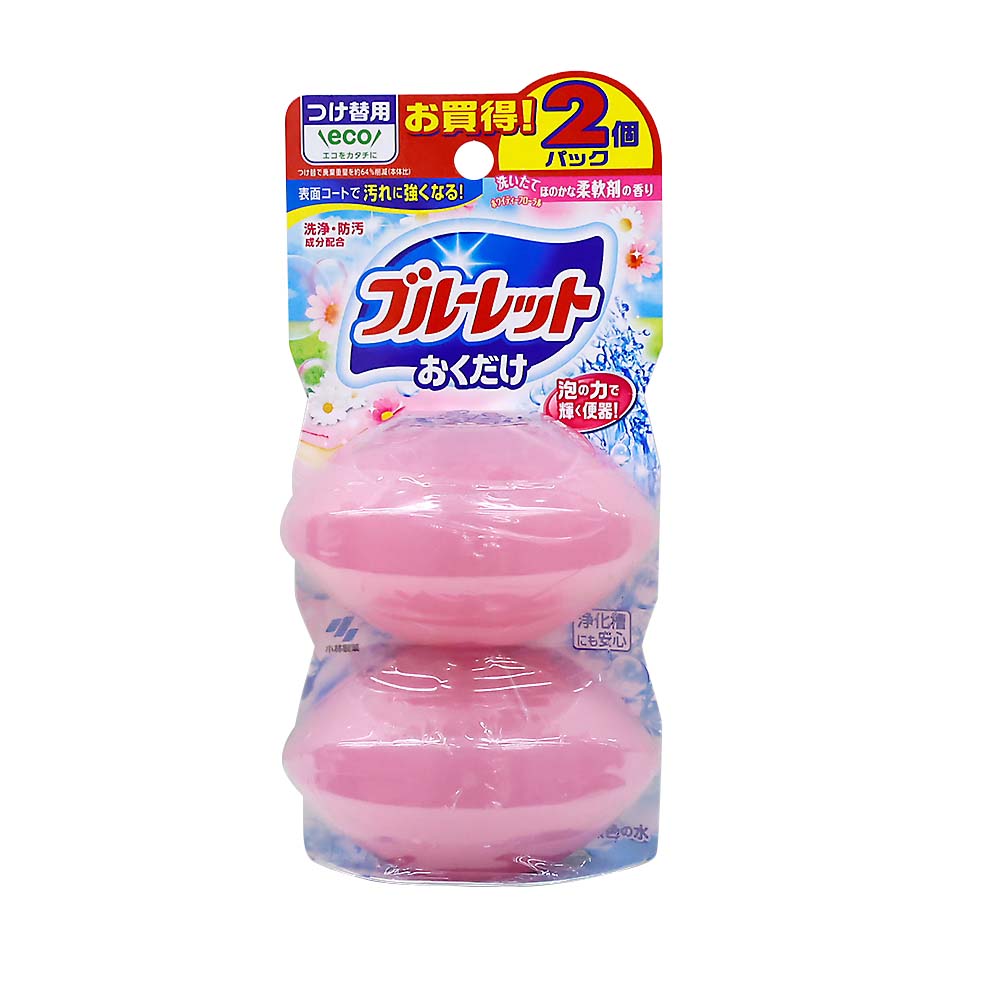 液体ブルーレットおくだけ つけ替用2個 柔軟剤の香り　70mlX2