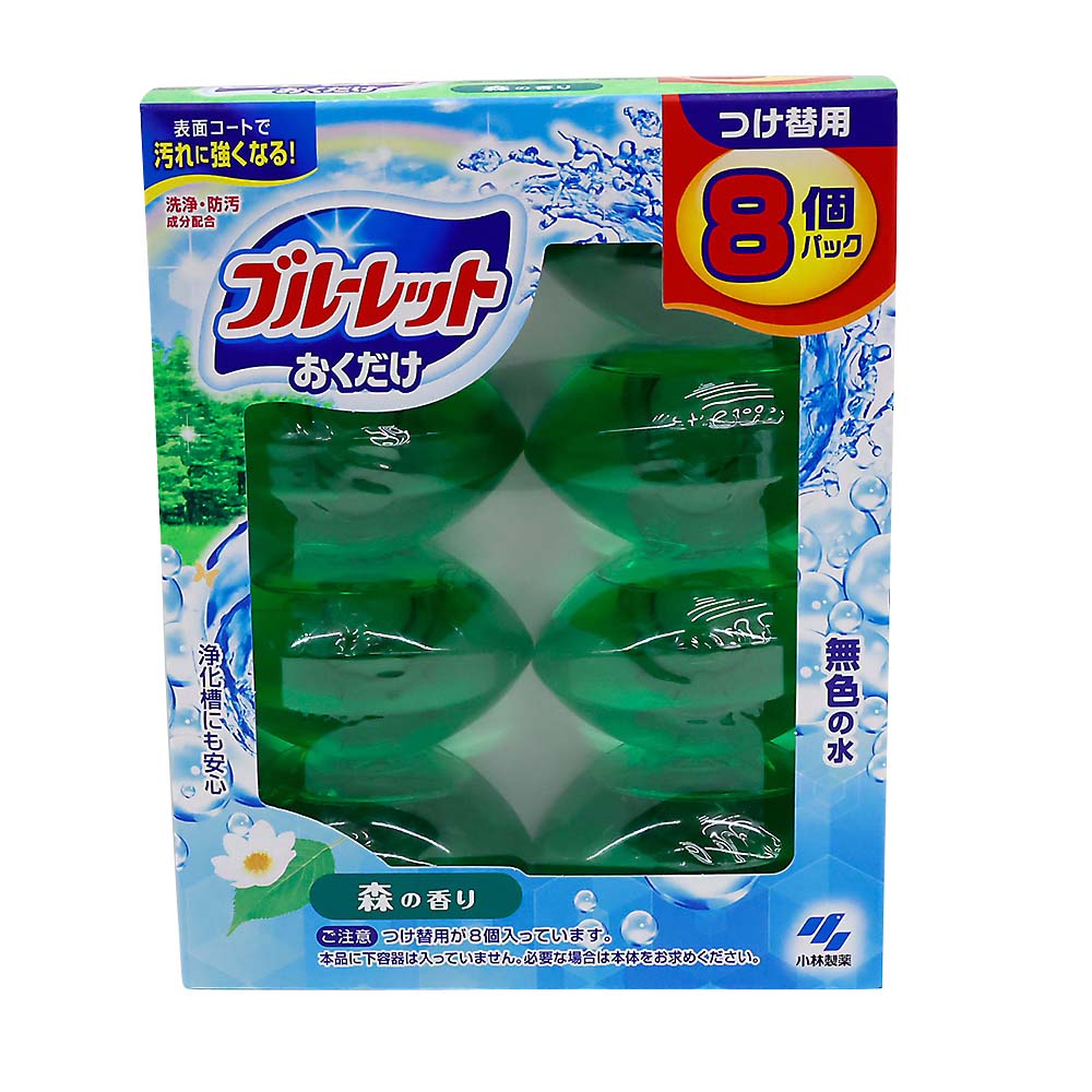 液体ブルーレットおくだけ つけ替用8個 森の香り　70mlx8