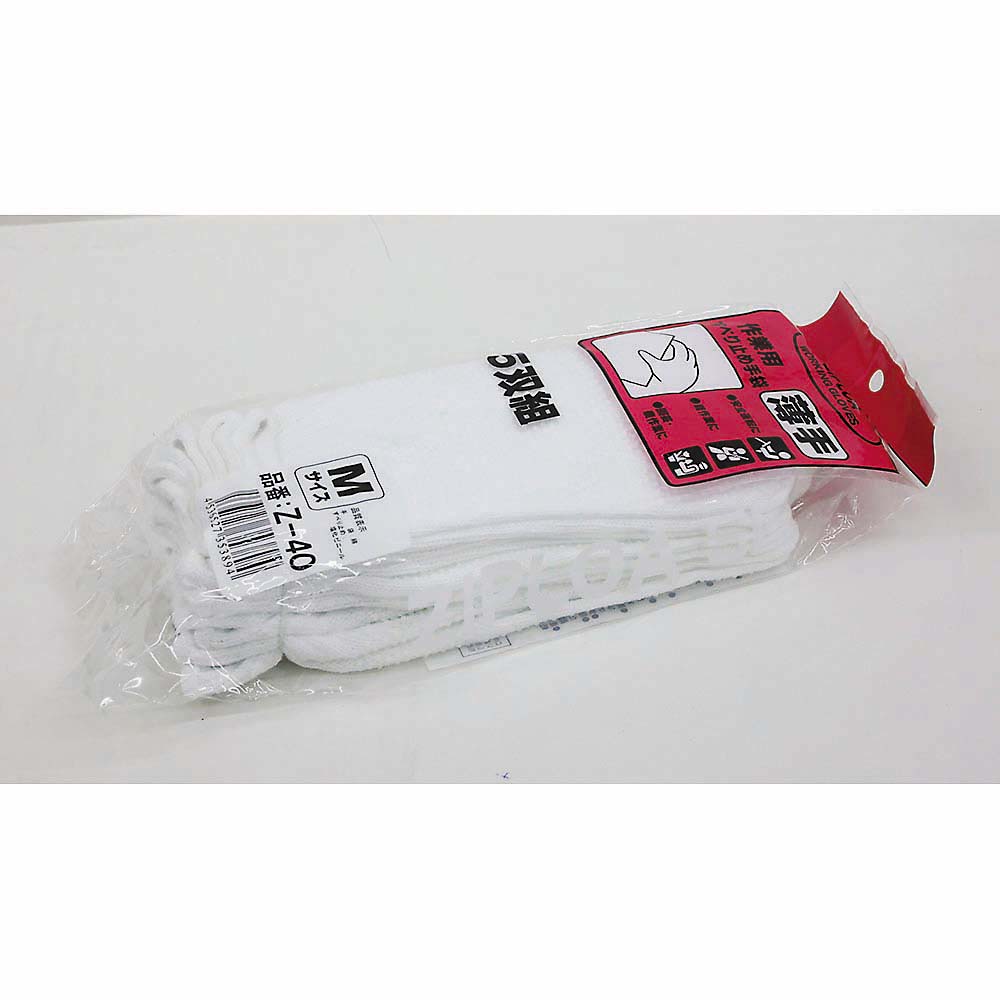 Z40 スベリドメ ウスデ5P　ホワイト M