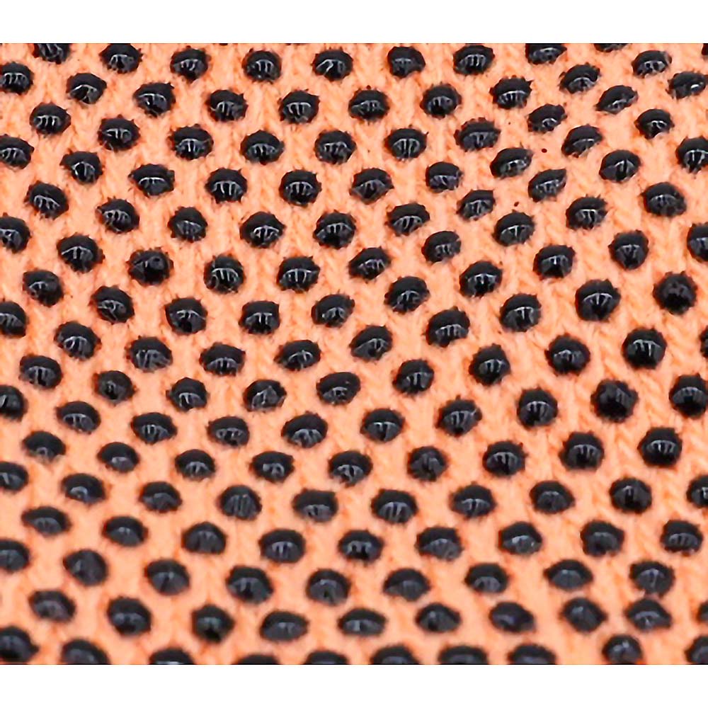 のびのび手袋 指切　Z-65 オレンジ