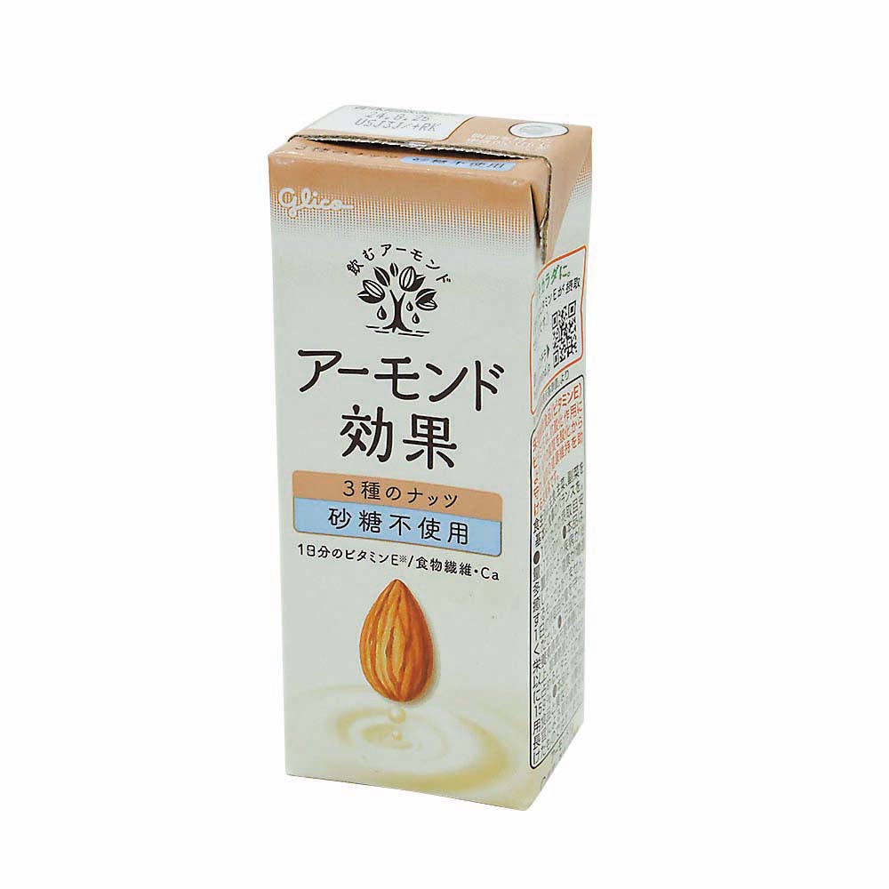 グリコ　アーモンド効果　３種のナッツ砂糖不使用　２００ml