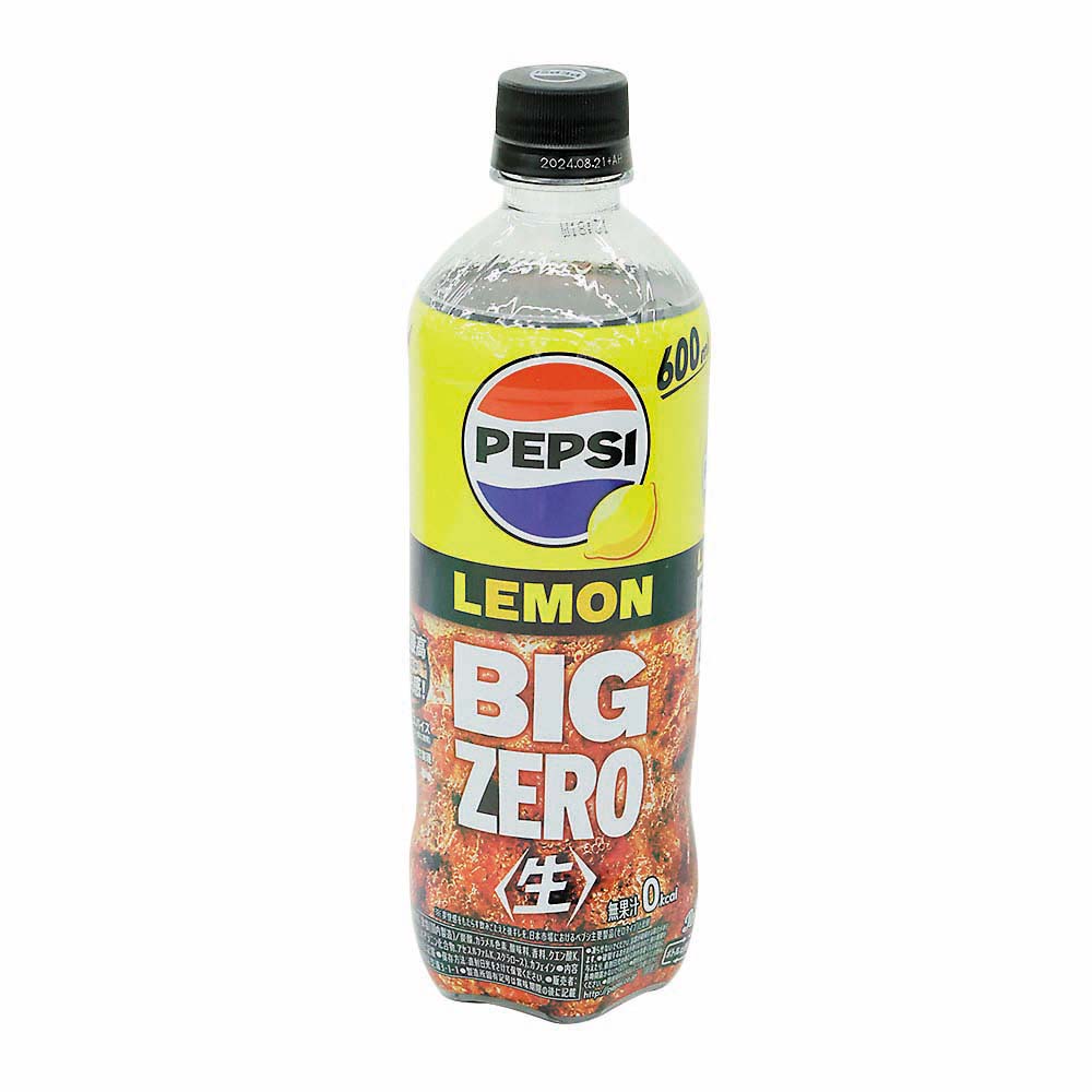 サントリー　ペプシ＜生＞ＢＩＧ　ＺＥＲＯ　ＬＥＭＯＮ　６００ml