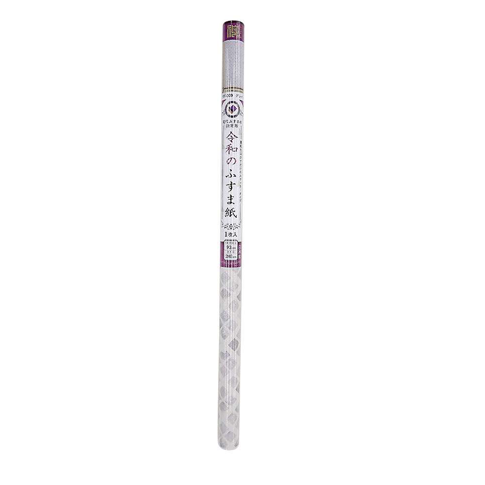 令和の襖紙 RF-009 グレイッシュ　約93cmx203cm