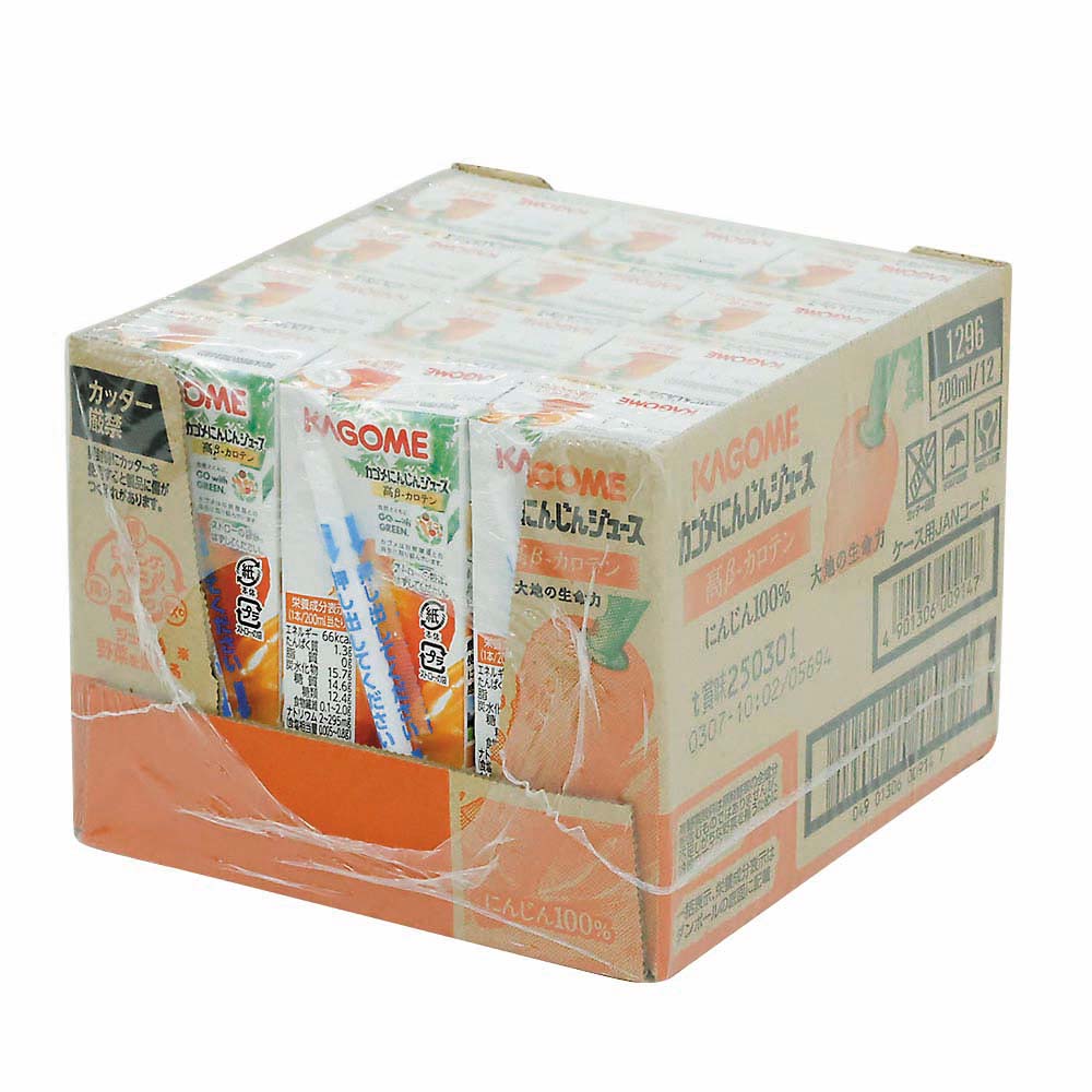 カゴメ にんじんジュース高β-カロテン　ケース