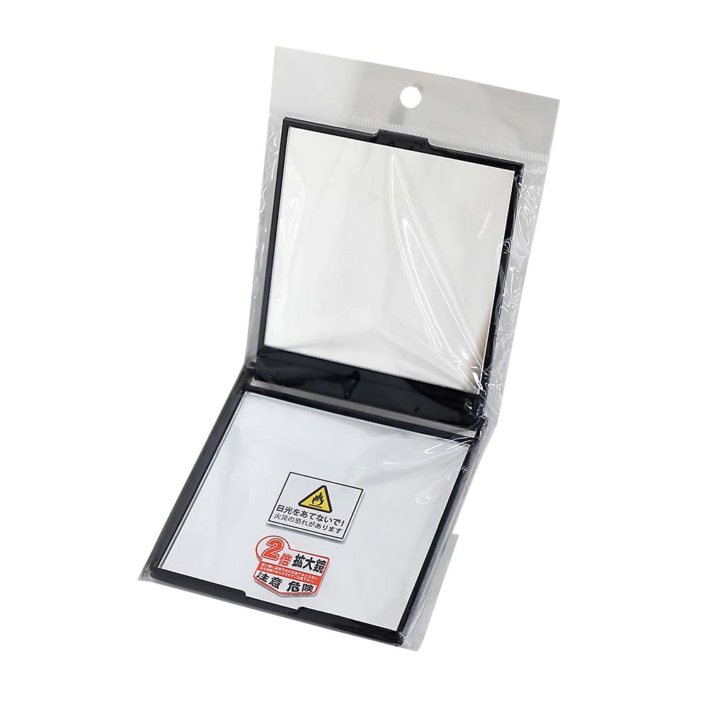 芸者　コンパクトミラー 両面コンパクトミラー ブラック | ジョイフル本田 取り寄せ＆店舗受取