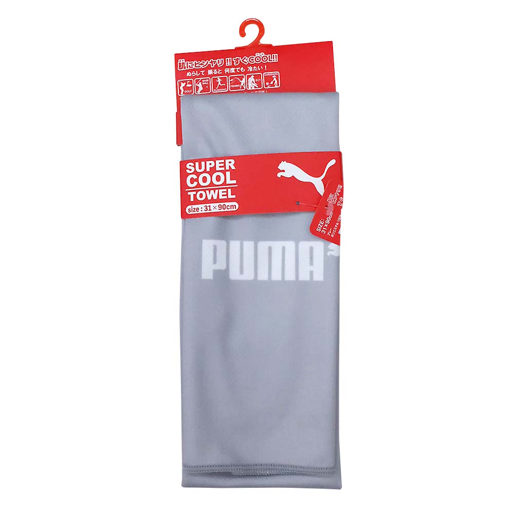 ＰＵＭＡ　スーパークールタオル（グレー）　３１ｘ９０ｃｍ