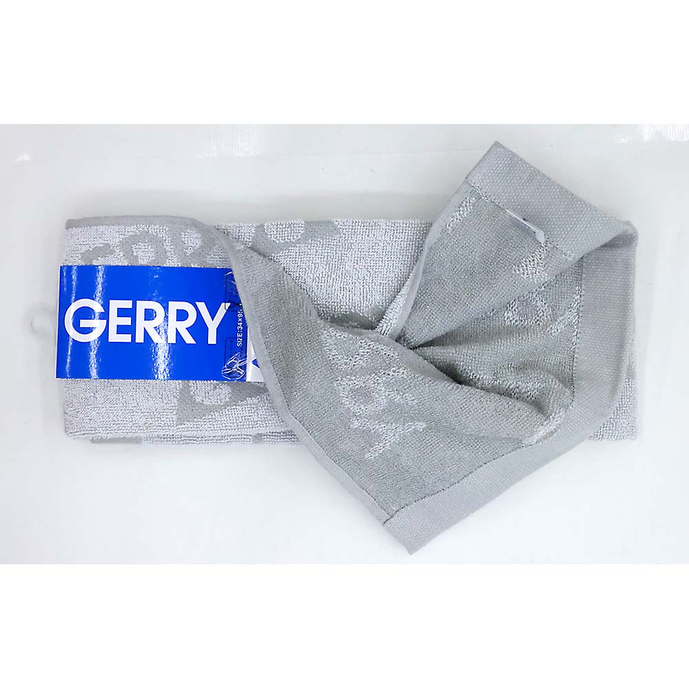 GERRYワークタオル221(ライトグレー)　34x90cm