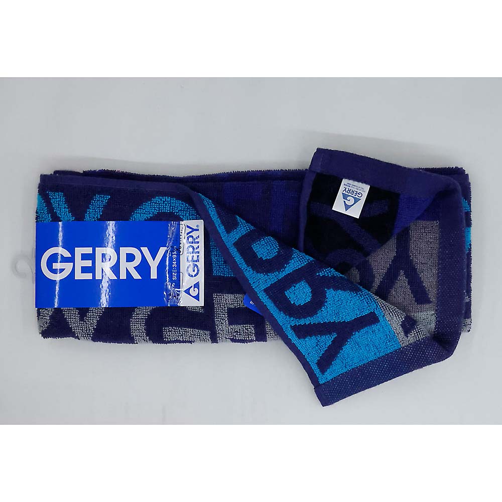 GERRYワークタオル222(パープル)　34x90cm