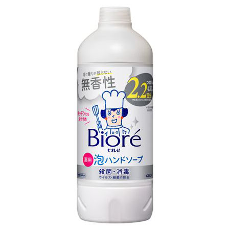 ビオレu 泡ハンドソープ無香料つめかえ用　430ml