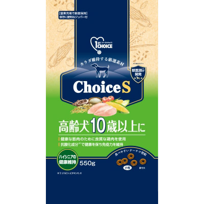 ファーストチョイス チョイスS高齢犬10歳　550g
