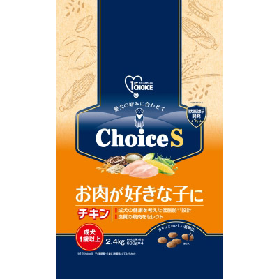 ファーストチョイス チョイスSチキン成犬　2.4kg