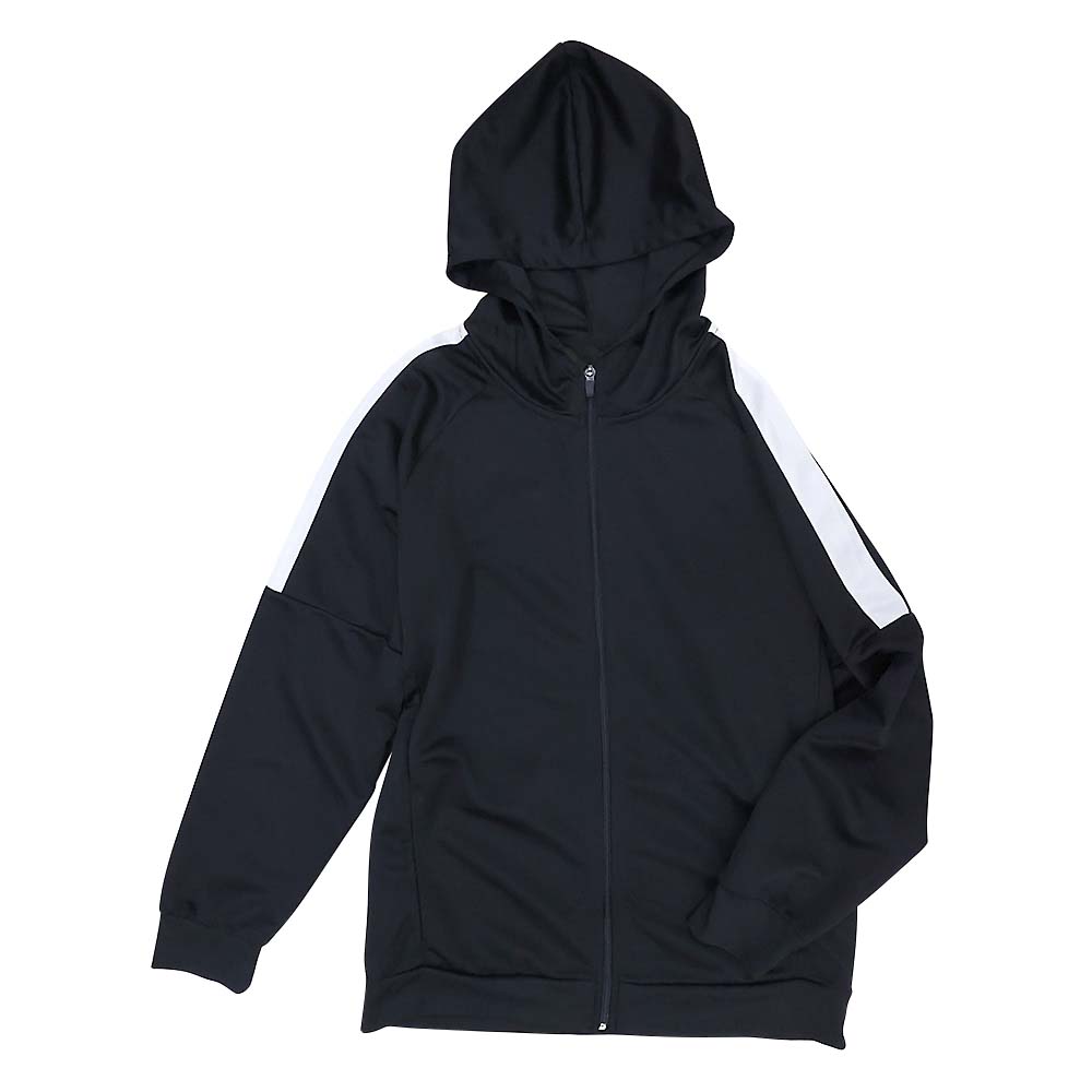 切替ラインZIPパーカー BKxWH M　24103