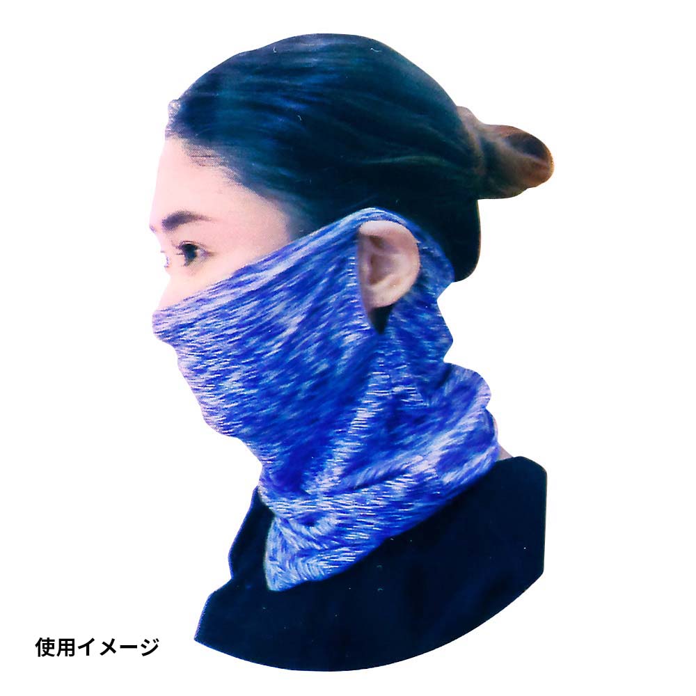 フェイスネックカバー ピンクxイエロー　NCK005
