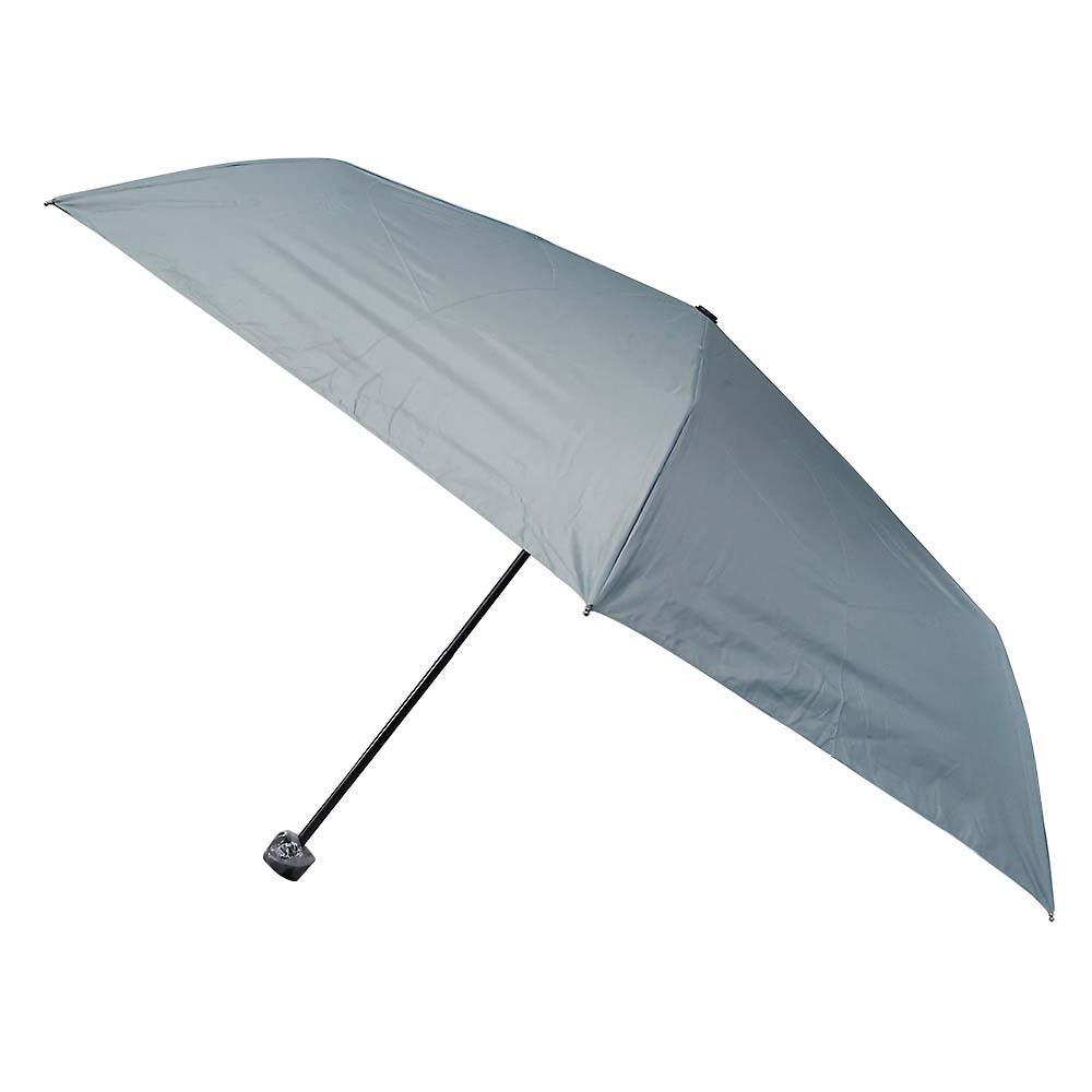 晴雨兼用折傘 グリーン 65cm