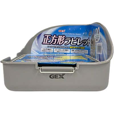 GEX正方形ラビレット消臭セットムーングレー　ムーングレー