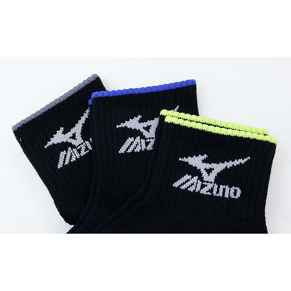 ミズノWORKソックス涼感3P 24-26cm　681-457-25-00