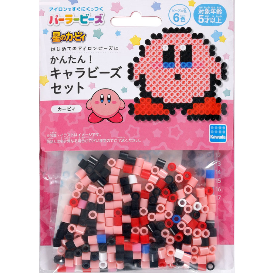 パーラービーズ　かんたん！キャラビーズ　星のカービィ　８０－５３５４２