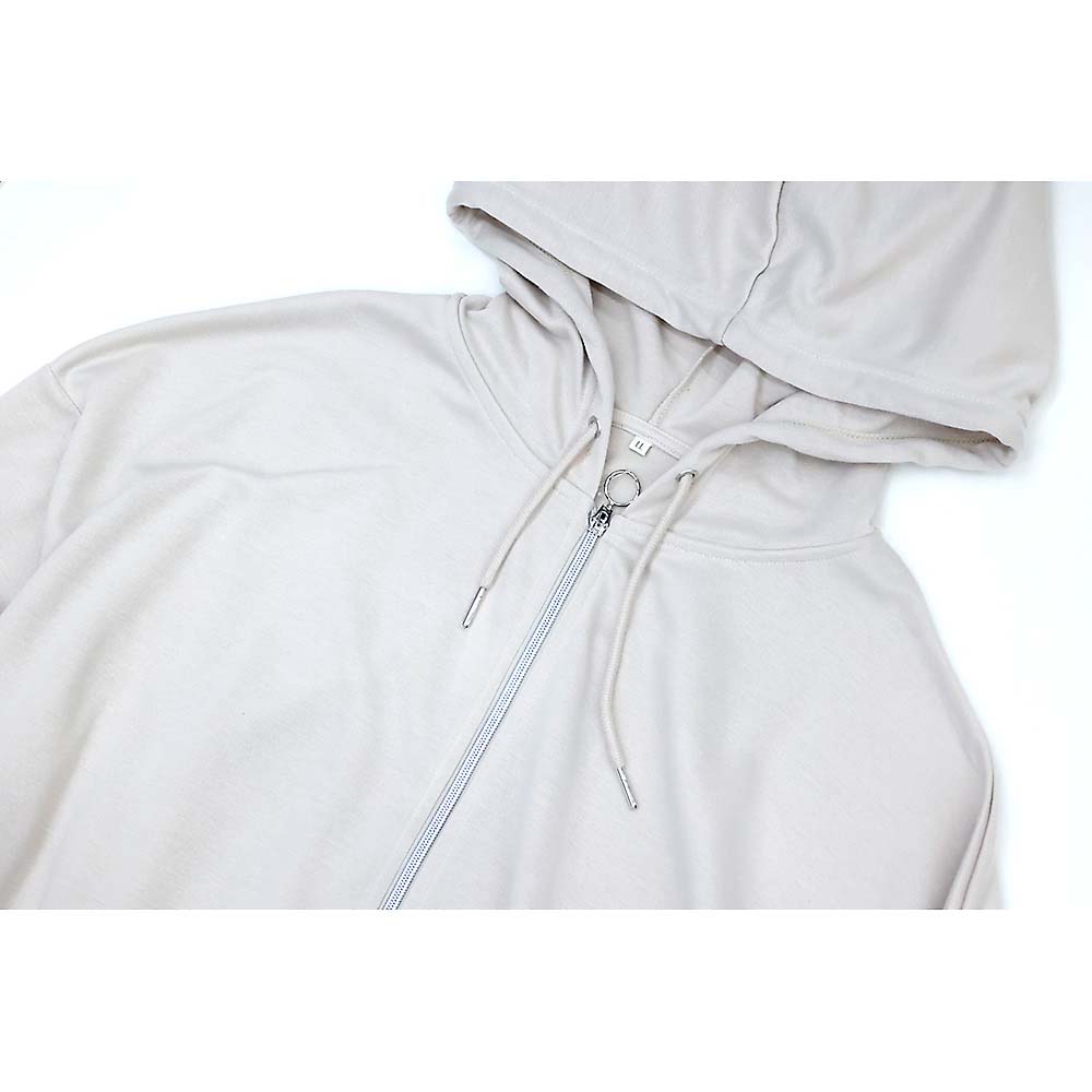 レディース BIGフルZIPパーカー　74104