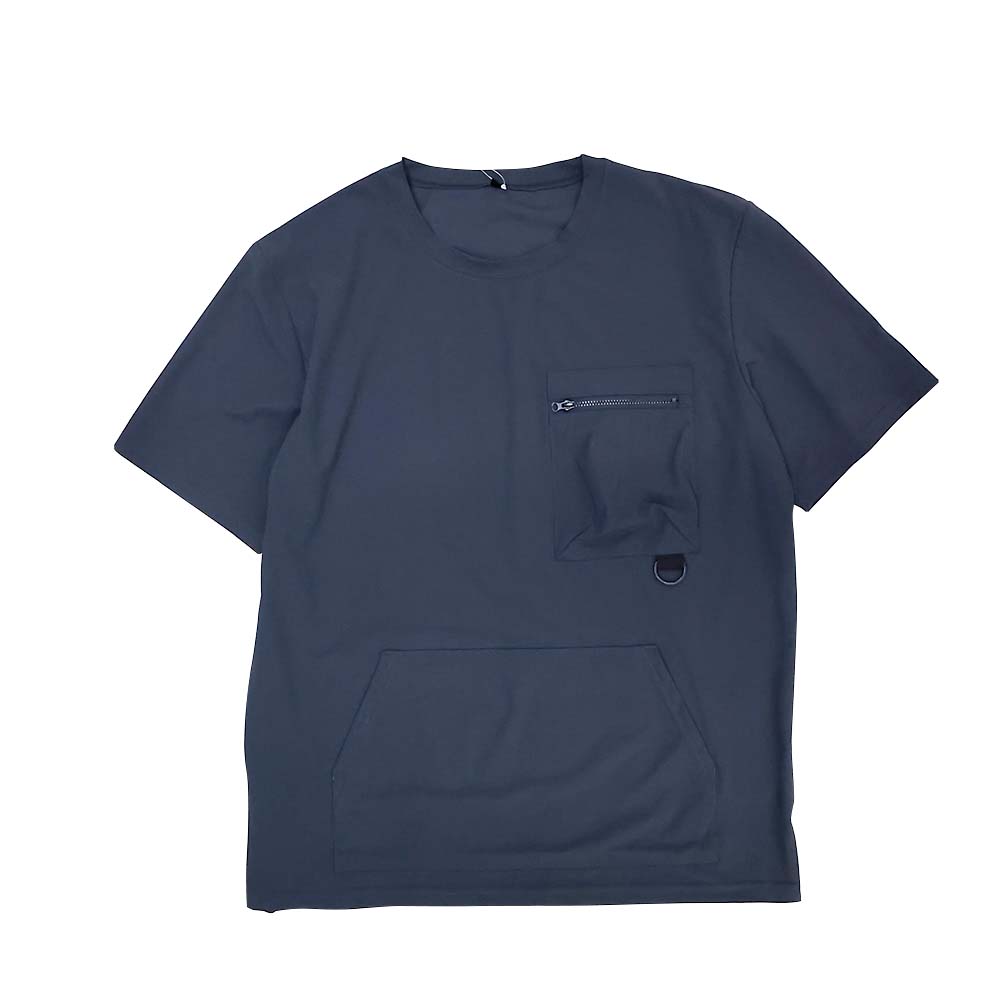 NPUストレッチ半袖Tシャツ チャコール LL　24500