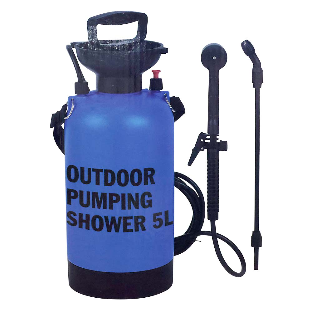 アウトドアポンピングシャワー 5L　アウトドアPPシャワー5L