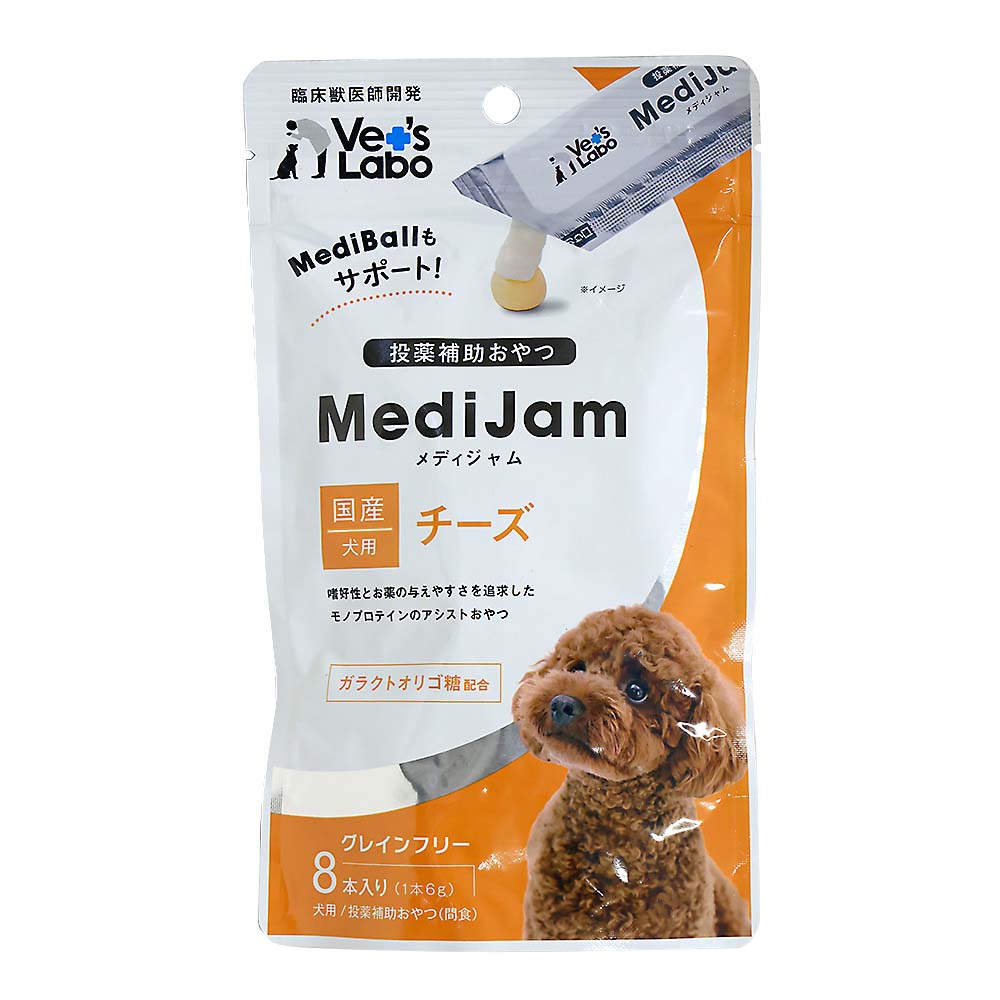 メディジャム犬用チーズ　6g×8本