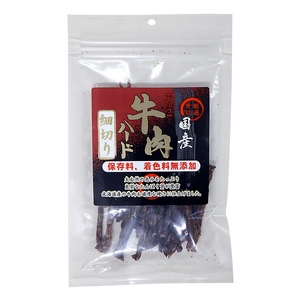 国産ビーフハード細切り　４０ｇ
