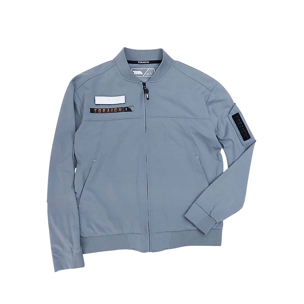 ９２７８１２４ワークジャケット　グレーＬ