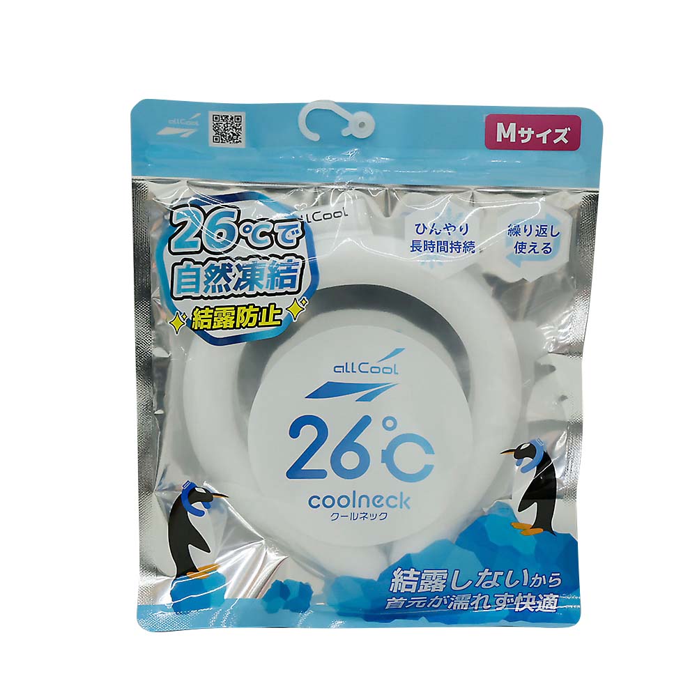 ２６℃　ＰＣＭネッククーラー　ＡＣ－ＰＣＭ００５Ｍ－ＷＨ