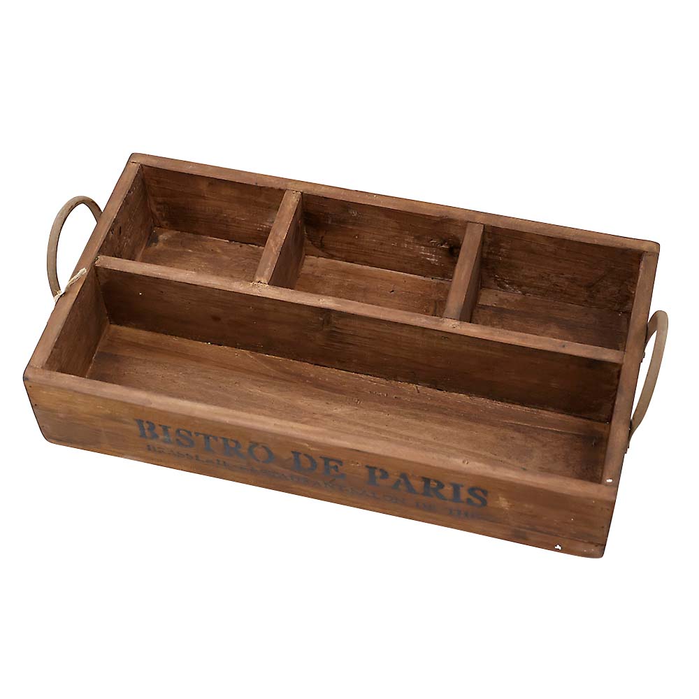 Ｄｉｖｉｄｅｒｓ　Ｗｏｏｄｅｎ　Ｔｒａｙ　Ｌ１９Ｗ１５１１９